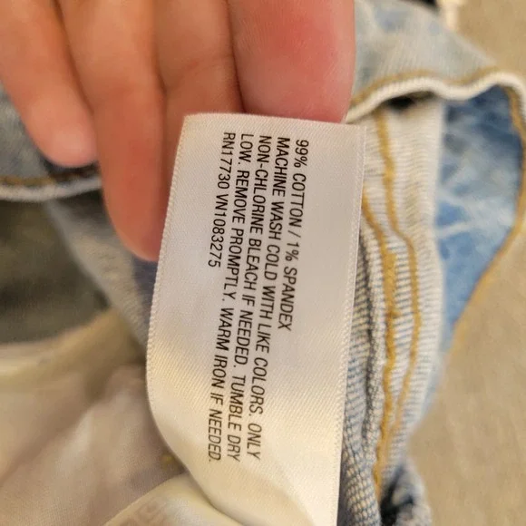 Universal Thread Womens Denim Midi Skirt Light Wash High Rise Front Slit Size 0 - Picture 4 of 7